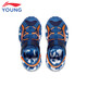 Li Ning children's shoes children's sandals boys outdoor cooling breathable Velcro sports casual shoes 28YKKS016-11
