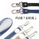 Hengse (Hengse) (L702) Doppelte transparente Arbeitskarte Set Arbeitsabzeichen Set Lanyard Cowide Zertifikat Set Hang Label Marke Badge Student Card Set Baumwollseilkaffee Farbe