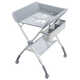 He Jiangong Japan exports diaper table baby care table baby baby changing multi-function newborn diaper touch table Athens gray traditional style + storage basket + clothes drying rack + general