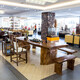 Songs 2025 neuer massiver Holz Tee Tisch Tee Tischstuhl Kombination Einfacher moderner Büro-Tee-Tisch Neue chinesische Tafel-Tee-Tisch Einer Tisch: 180*(65-70)*755 cm Montage