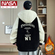 
NASA XVVX teenager plus velvet thickened corduroy jacket for boys in autumn and winter cotton jacket for warm cotton jacket for junior and senior high school students jacket 6625 gray beige white L suitable for 100-115 Jin [Jin equals 0.5 kg]