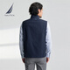 
NAUTICA [Big Promotional Product] Men's Clothing 25 Spring and Summer New Comfortable and Versatile Business Casual Vest Vest Men JO5109 Navy Blue 4NV M