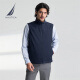 
NAUTICA [Big Promotional Product] Men's Clothing 25 Spring and Summer New Comfortable and Versatile Business Casual Vest Vest Men JO5109 Navy Blue 4NV M