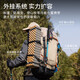 TOREAD hiking bag outdoor backpacking hiking backpack outdoor mountaineering bag waterproof breathable backpack tower yellow