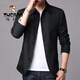 
Woodpecker (TUCANO) jacket for men's spring and autumn business casual suit for middle-aged and young people solid color lapel thin Korean style slim windbreaker jacket dark blue 1048 L