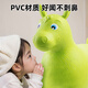 跳跳马儿童玩具充气马宝宝加大加厚防摔婴儿坐骑摇摇马跳跳鹿新款 跳跳马-精灵绿【送充气泵】加厚防侧翻