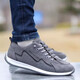 Old Beijing cloth shoes canvas shoes men's work shoes lightweight breathable casual driving classic board shoes men's shoes blue cloth 9902 43