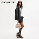 Coach (Coach) 25 neue Rowan-Serie Frauenbeutel Boston Bag Leichte Luxuskissen-Tasche altmodische Handtasche Umhängetasche für Freundin Beige Brown Cy679-IMXI9 (mittelgroß)
