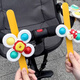 Woug Baby Stroller Costeo de juguete FIJO Moldista de viento Copa de succión Camiseta de bebé