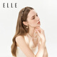 ELLE headband for girls spring and summer face wash headband hair accessories non-slip non-slip toothed high skull gift for girlfriend