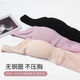
Top Guagua suspender vest women's one-piece chest pad thin style sleeping bra for girls loose and comfortable breast wrap top 9904 with chest pad [black] XL Recommended 110-130Jin [Jin equals 0.5 kg]
