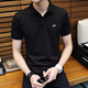 Nike (Nike) Polo-Shirt Herren 25 Sommer New Sportswear Revers Fitnessanzug schnell trocknend kurzärmelig, atmungsaktives Eis Silk T-Shirt Fn3895-010/Show Fotos, um 5 xl zurückzugeben [180] Gewicht 150 ~ 170jin [Jin gleich 0,5 kg]