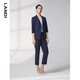 LANDI shopping mall's new summer blazer women's thin three-quarter sleeve suit formal top Tibetan blue M