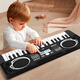 Aiweiqin Children's Electronic Piano Toys Piano 37-Key débutant Multi-fonction Playing Toys Birthday Gift [Pink] 37-Key Electronic Piano Charging Version