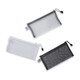 Mesh Bleistiftbeutel Nylon Briefpapierbeutel Jungen und Frauen Grundschule Junior High School High School Großkapazität kann in den Prüfungsraum Stiftbeutel Schwarz gebracht werden