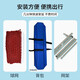 MF official direct sales badminton net stand portable outdoor folding badminton net standard net with bracket simple 6.1 meter portable badminton net stand + standard net