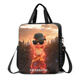 Xigu cartoon Nezha elementary school students' large capacity exquisite tutoring bag repair handbags for grade one, two, three and four carrying bags file bags for children's large capacity crossbody backpack D15860 Large capacity canvas waterproof and color-fading tutoring bag