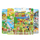 
Lelefish Children's Audio Hanging Pictures Voice Toys Point Reading Wall Hanging Painting Baby Learning Machine A new style Fruit and Vegetables (Power Send + Hook