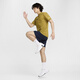 耐克（NIKE）官方HYVERSE DRI-FIT男子防晒速干短袖上衣夏季T恤HV4882 399沙漠苔绿/冷杉绿/银 4XL