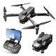 Dahan GPS Drone 4K Professional Fotografía aérea de alta definición 5K Kilómetros Aeronaves de control remoto Juguetes para adultos Bolsa de almacenamiento de entrega para novatos Práctica de tarjetas de memoria Drone Reader Dual Electric Paquete