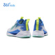 361 Wind 6.0 Children's Running Shoes 25 Summer Boys and Girls Light and Breathable Sneakers Blue 37

