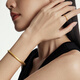 Chow Tai Fook Simple Plain Ring Women's Football Gold Jewelry (Work Fee: 120 minus) EOF1423 Chinese Valentine's Day No. 16, 40g