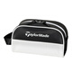 Taylormade泰勒梅高尔夫球包2025新款男士新款运动golf配件便携收纳手拿包 M13533 黑色/白色 L26*W11*H14CM