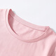 GIOIO pure cotton 70-quarter sleeve T-shirt for women loose temperament age-reducing pink mid-sleeved T-shirt spring and autumn summer clothing 2025 new top W6196 light purple mid-sleeved 2XL (recommended 135-150Jin [Jin equals 0.5 kg])