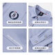 Hush Puppies College Style Children's Clothing Children's Boys' Spring Fashion Elegant Style Children's Shirt Oxford Color 170