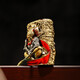 Zippo [schwarzer Wukong] Schatz helleres echtes leuchtendes schwarzes Mythos Wukong Luminous Fighting Battle Buddha High-End-Geschenk Black Wukong Kupfer (DY9902TJ) All-Code
