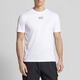 ARMANI/ARMANI EA7 EAGLE MARM MODEBLE Casual Casual Short Sleeve Round Neck T-Shirt 7M000044 AF13754 Cyan U9060 S
