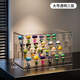 KAMAN blind box storage display stand transparent dust-proof figure storage box doll ornaments Bubble Mart model display cabinet transparent large three-step 1 piece