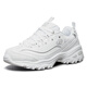 斯凯奇（Skechers）女鞋春秋2025新款小白鞋厚底增高老爹鞋熊猫鞋运动鞋轻便休闲鞋 11979-WSL 37