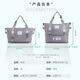 Easy Travel Package for men and women large capacity expansion can be used to trolley suitcase storage for delivery bag business trip duffel bag gray
