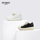 DEEP BREATH Deep Breath Women's Shoes Lightweight Low Top Strap Casual Comfortable Canvas Bread Shoes AX12244 Black Rice 35