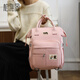 BOYATU Mommy Bag Ligero impermeable Bolsa Mother Bag New Large Capacidad Mochila Mother and Baby Bag Green