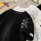 Honglianya T-shirt à manches courtes en lin à manches courtes de style chinois pour les hommes en été 2025 Nouvelle marque à tendance T-shirt en lin en vrac H-T3524 Green M suggère 95-115jin [Jin est égal à 0,5 kg]