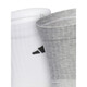 Chaussettes masculines officielles adidas et chaussettes féminines 25 chaussettes sportives d'automne Nouvelles chaussettes de course occasionnelles universelles épaissies et suwerbing jc9272 m (40-42)