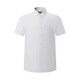 Siete Wolf [AI Bingfeng] Camisa de manga corta para hombres en verano Feel Feeling, antibacteriano, sin escaladera, anti-madrugadores y fácil de cuidar la camisa de negocios para hombres