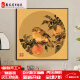 Pinnai China Fruta fresca Ripe Imagen de aves de corral Digital Oil Pintura al óleo Diy Pintura a mano Llenado sala de estar acrílico Color Decoración de color QZ3291 60*60 cm Marco de fotos (seleccionable en color) + Pigmento de cepillo
