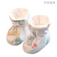 Etondrew (etonDrew) Babyschuhe Frühling und Herbst weicher Sohle Stoffschuhe Neugeborenes Baby 0-1 Jahre alte 3-6-9 Monate ohne Schuhe zu verlieren, um ein Kleinkind-Schutzfuß 008 Frühlings- und Herbst-Geometrie Bären innere Länge 11 cm zu lernen