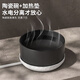 Hanhan Pet Cat Constant Temperature Water Bowl Ceramic Water Dispenser Heating Warm Water Cat Bowl Pet Supplies Dog and Kitten Yogurt Machine Constant Temperature Heating Pad + Ceramic Bowl 350ML Black