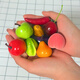 Xubeile Mini Doll House Obst und Gemüse Supermarkt Spielzeuggirl Spielhaus Simulation Mini DIY Geburtstagsgeschenk
