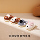 Carter Rabbit Children's Slippers Boys and Girls Winter 2024 New Plus Velvet Warm Baby Indoor Furry Slippers Home Shoes Pink and White Rabbit 21 cm Inner Length