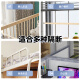 Children's bed accessories crib bedside hanging basket fence bedside storage rack hanging bag storage basket baby storage white long (adjustment style)