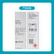 Kangebao 12010 estoma chasis eliminación adhesiva spray 12020 stoma piel protectora de cuidado de la película de los productos del estoma 12010 removedor de estoma 50ml*1 botella
