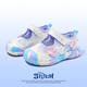 Disney Children's Shoes Niñas Snakers de primavera y verano Shoes al aire libre transpirables niñas Gradiente DST1210 Light Purple 29
