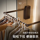 
XMSJ light-sensing wardrobe hanging shank pull-down adjustable telescopic wardrobe cabinet underwear widening accessories hinge greater than 2.5 cabinet width 898-1098 mocha color
