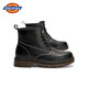 Dickies men's Martin boots fashionable men's boots comfortable outdoor boots leather boots men's British style work boots black 40