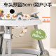 Angi Baby Baby Walker Anti-Alterna Carroller Baby Walker Paseando Múltiples Funciones Música de carros para niños Juguetes [Altura ajustable + Música de comida] Coconut Grey Walker Walker Paseando el primer regalo de cumpleaños regalo